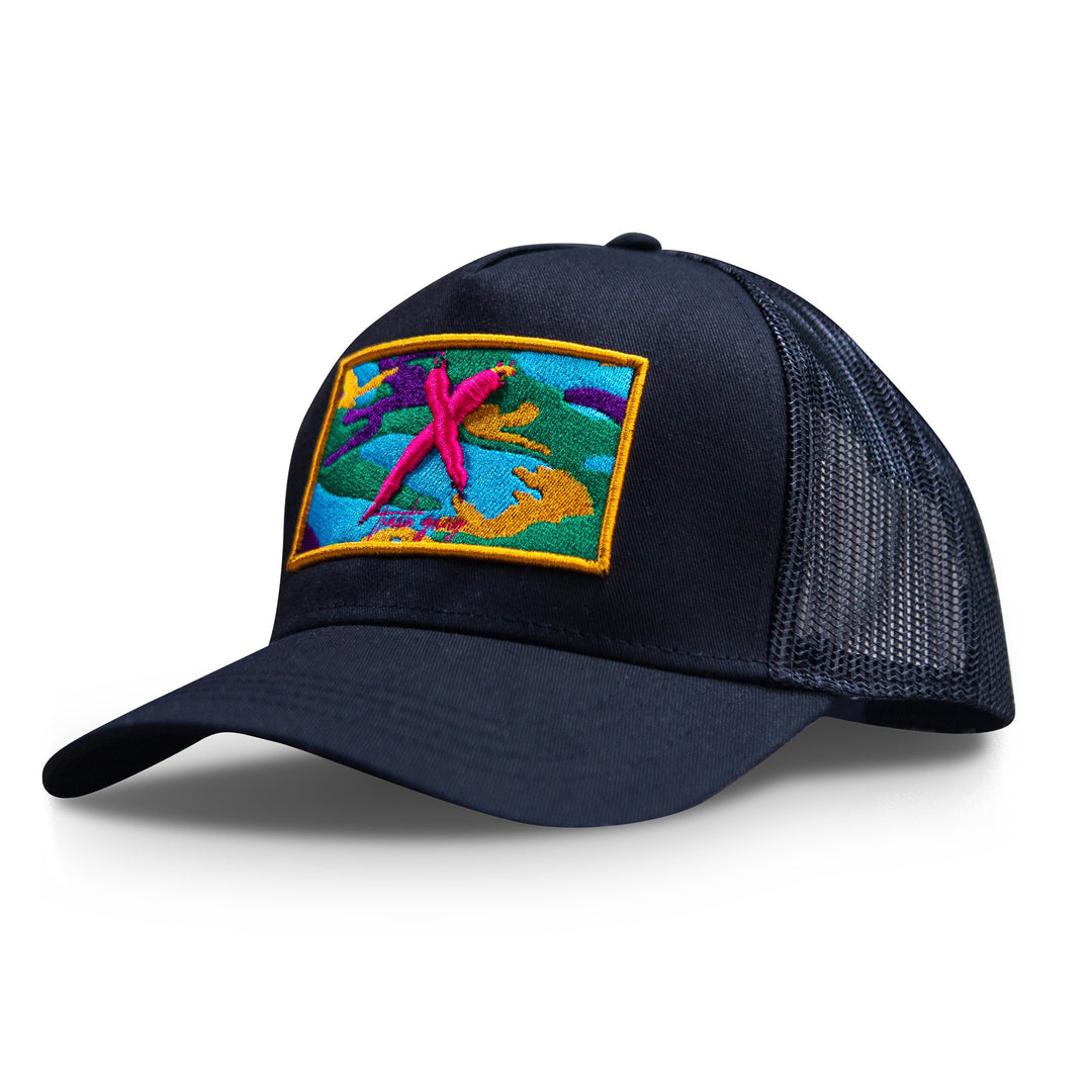 CAMO - Mesh Snapback Hat
