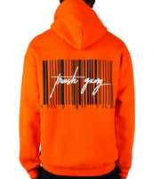 Barcode Hoodie - Orange