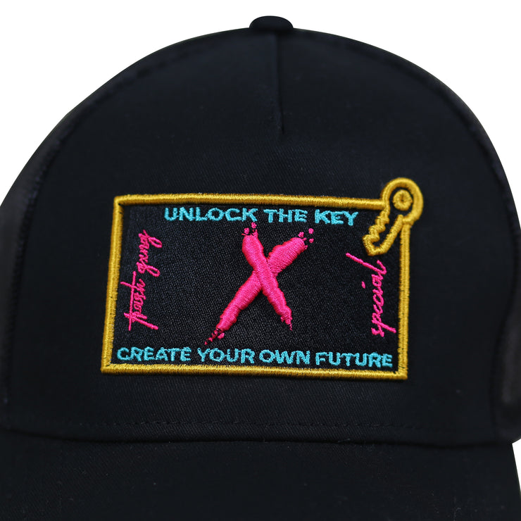 Unlock the Keys - Mesh Snapback Hat