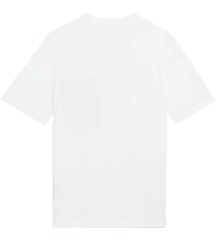 Back view of London Vice X Yellow Reflective Tee